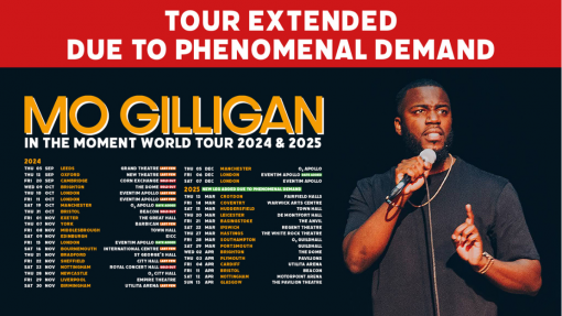 Mo Gilligan - In The Moment World Tour 2024 &amp; 2025